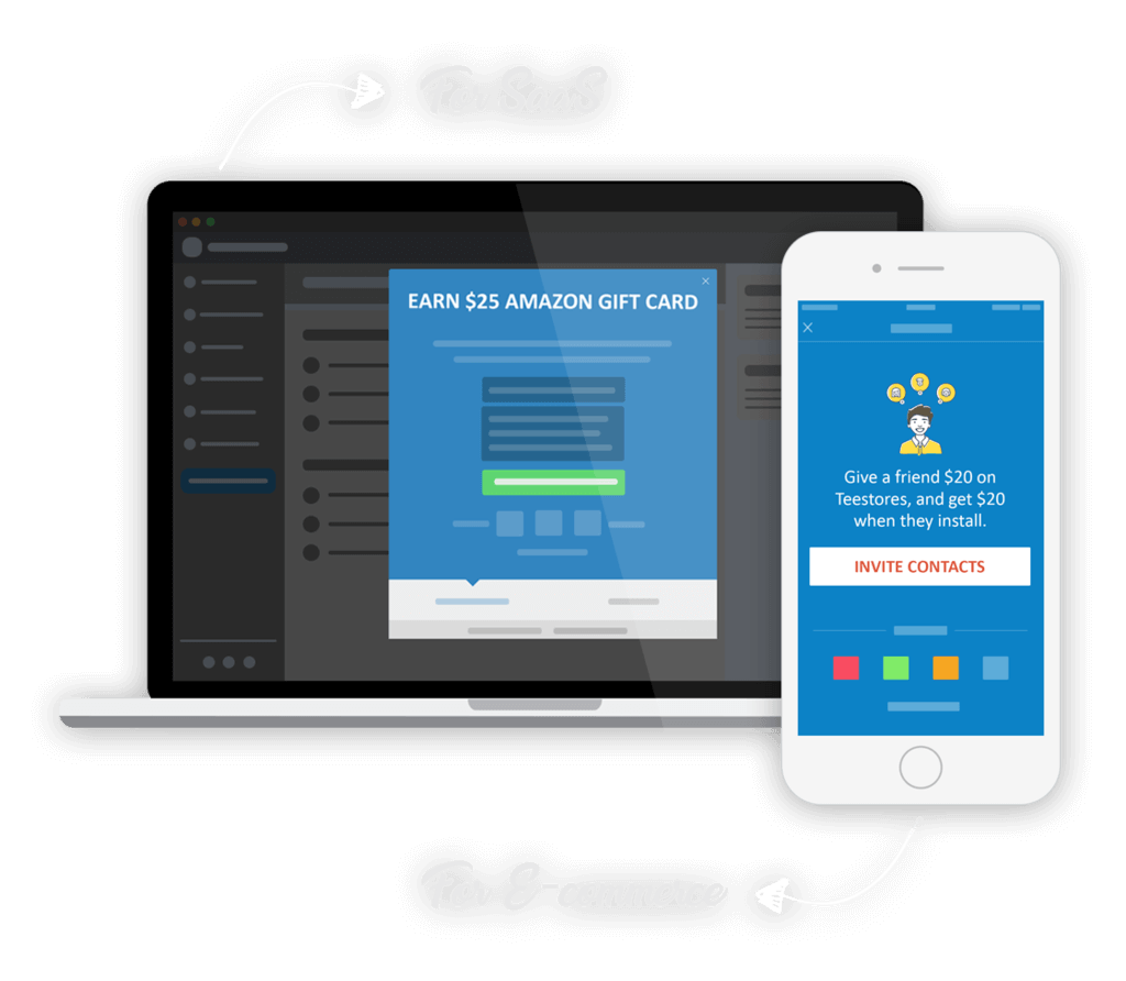 Referral Program Software for SaaS and Mobile apps